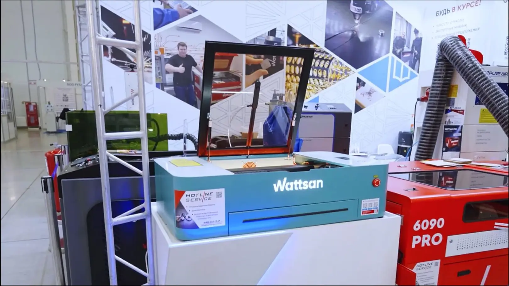 Настольный CO2 лазер Wattsan 0503 Hobby-T