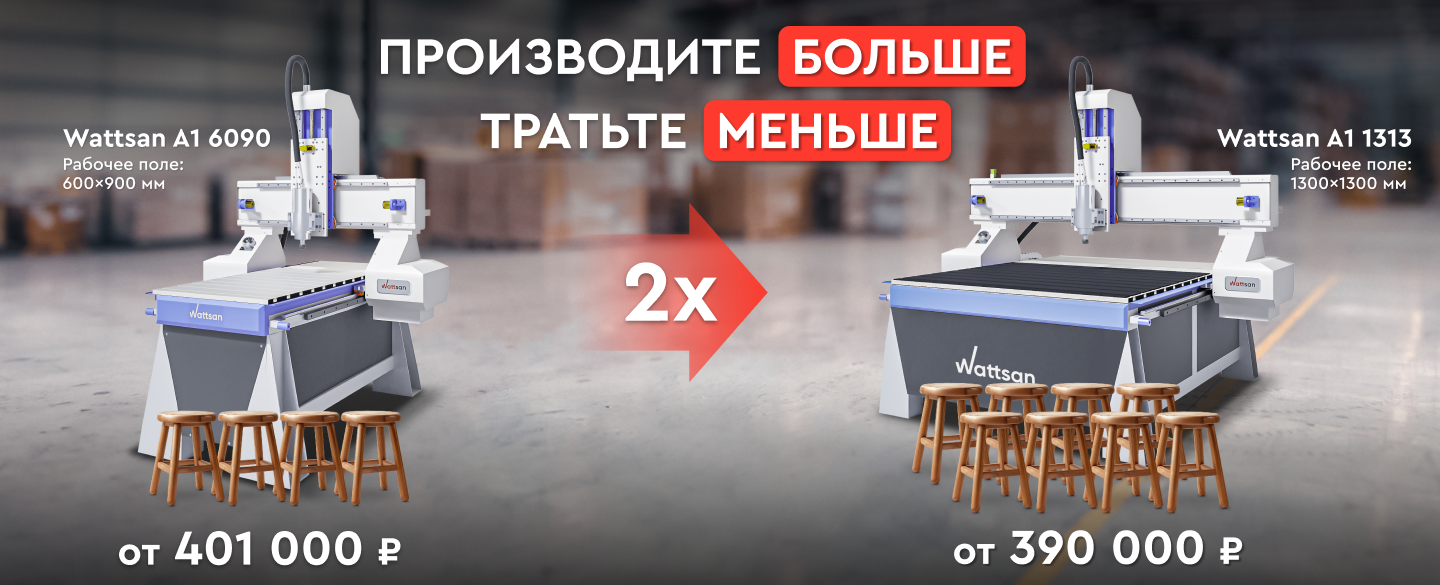 Скидка на фрезеры: цена меньше — рабочее поле больше