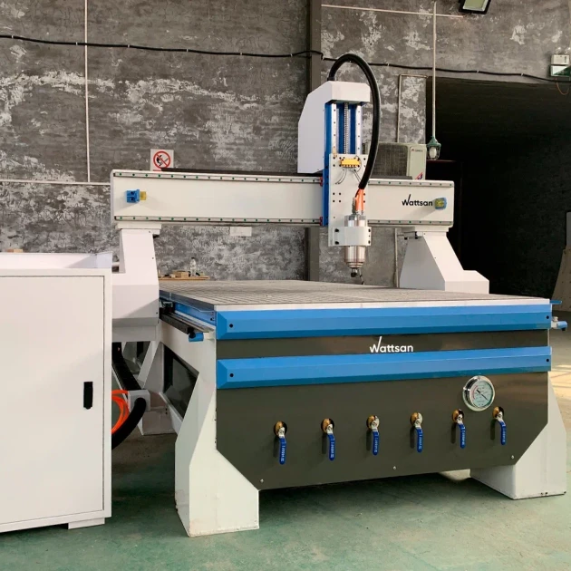 Профессиональная линейка фрезерных станков Wattsan M1 1325 - универсальный станок для мебельных производств