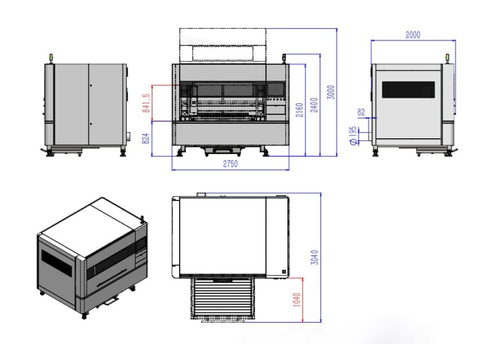 Превью 10 к Лазерный станок по металлу WATTSAN MINI 1309 1000 Вт (Raycus)