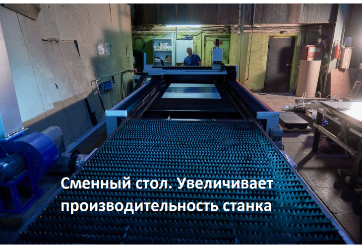 Превью 13 к Лазерный станок по металлу WATTSAN 1530S TABLECHANGE 1000 Вт Raycus