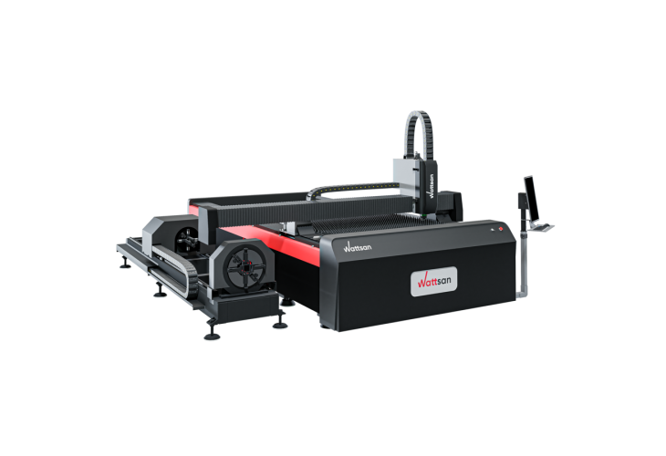 Превью 2 к Лазерный станок по металлу для резки труб WATTSAN 1530S ROTATORY 1000 Вт Maxphotonics