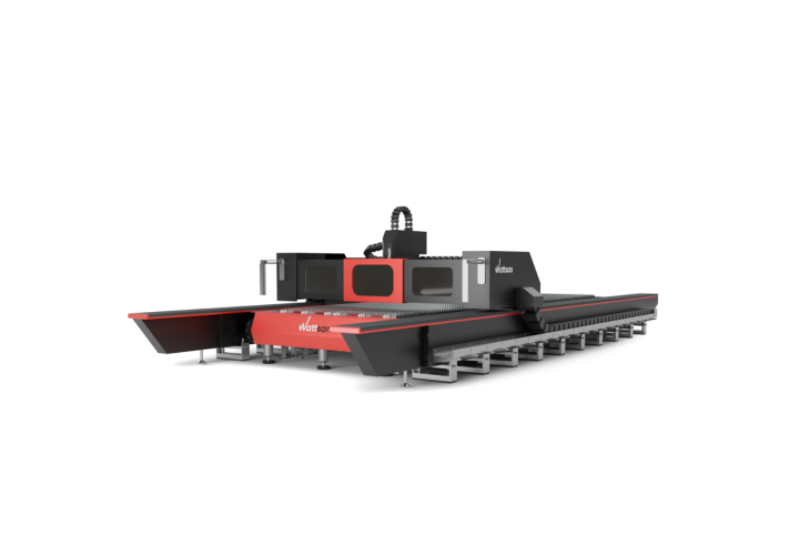 Превью 1 к Широкоформатный лазерный станок Wattsan Large Cabin 3214 40 кВт IPG