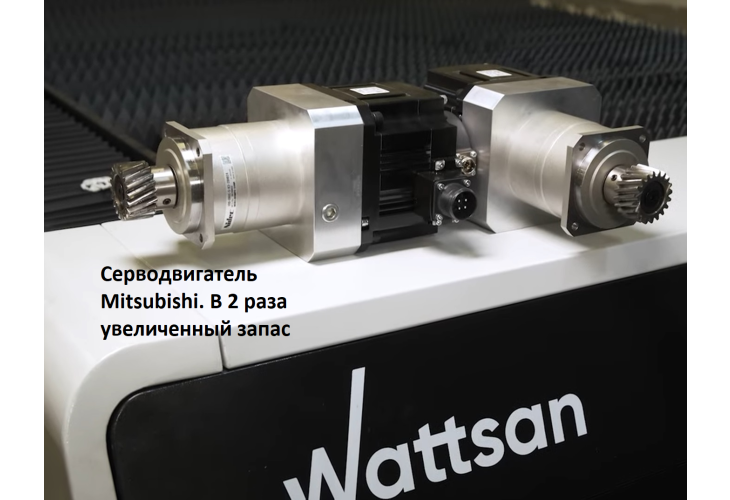 Превью 12 к Лазерный станок по металлу WATTSAN 1530S TABLECHANGE CABINE 4000 Вт Raycus