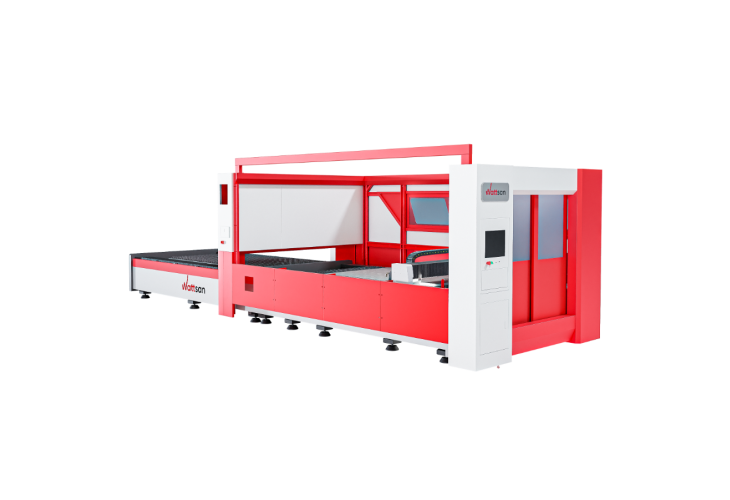 Превью 2 к Лазерный станок по металлу WATTSAN 1530S TABLECHANGE CABINE 5000 Вт Raycus