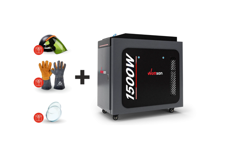 Превью 1 к Ручная лазерная сварка <br>4 в 1 Wattsan G2 1500 Вт Raycus