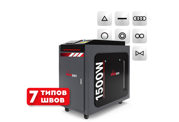 Превью 1 к Ручная лазерная сварка <br>4 в 1 Wattsan G2D 1500 Вт Raycus