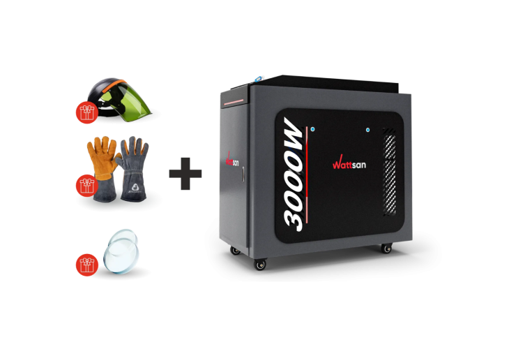 Превью 1 к Ручная лазерная сварка <br>4 в 1 Wattsan G2D 3000 Вт Raycus