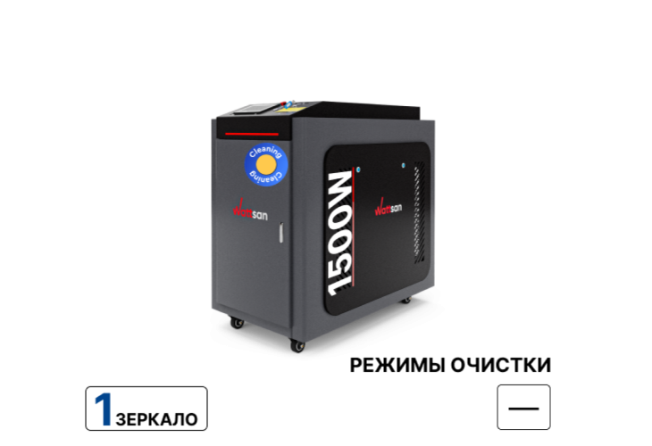 Превью 1 к Ручная лазерная очистка Wattsan CW 1500 Вт Raycus