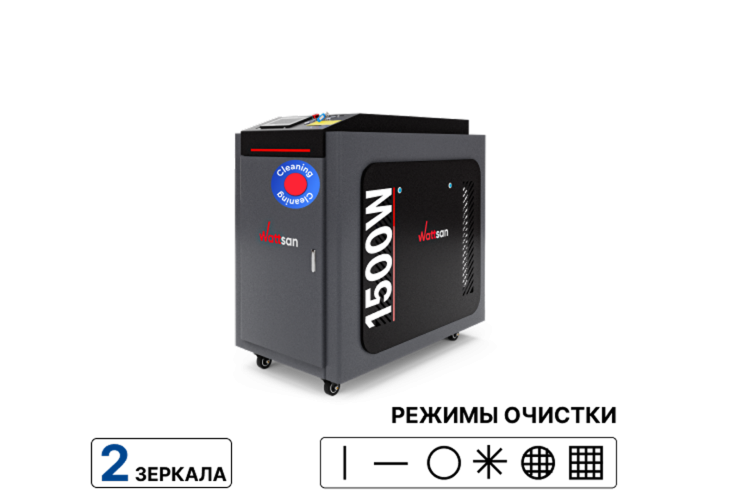 Превью 1 к Ручная лазерная очистка Wattsan CW Pro 1500 Вт JPT