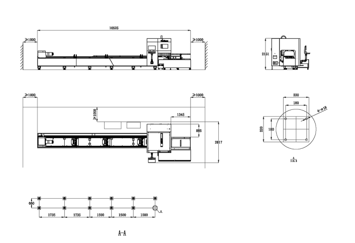 Превью 6 к Лазерный труборез Wattsan Core Pro 9 м 12 кВт Raycus