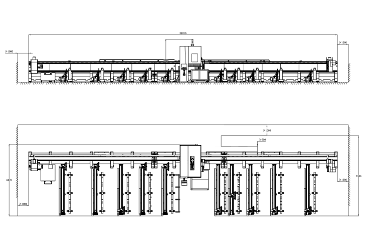 Превью 8 к Лазерный труборез Wattsan Heavy Duty 12 м 12 кВт IPG