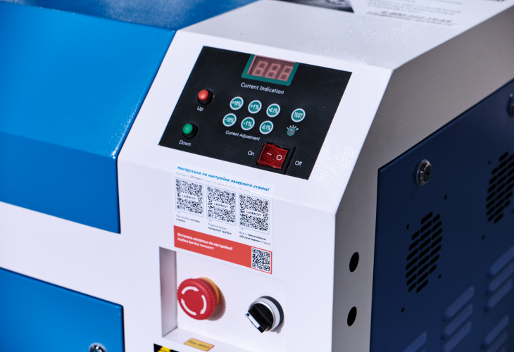 Превью 5 к Лазерный гравер ZERDER MINI 5030 M2 50 Вт