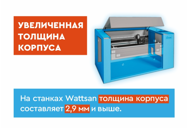 Превью 10 к Лазерный гравер WATTSAN 6040 95 Вт Reci W2