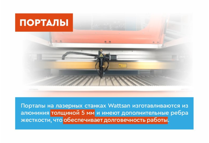 Превью 9 к Лазерный станок  с ЧПУ WATTSAN 6090 ST Статичный стол 80 Вт Lasea F2