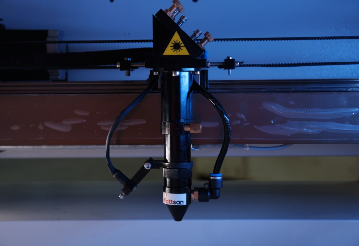 Превью 4 к Лазерный станок  с ЧПУ WATTSAN 6090 ST Статичный стол 80 Вт Reci W2