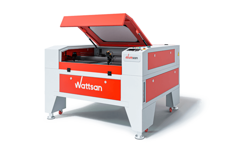 Превью 1 к Лазерный станок с ЧПУ WATTSAN 6090 LT— Подъёмный стол 80 Вт Reci W2
