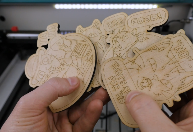 Превью 19 к Лазерный станок с ЧПУ WATTSAN 6090 LT— Подъёмный стол 90 Вт Reci W2