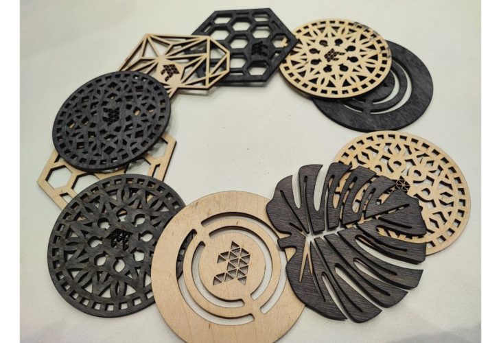 Превью 12 к Лазерный станок WATTSAN 1290 ST Статичный стол 100 Вт Lasea F4