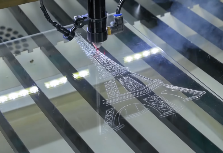 Превью 25 к Лазерный станок WATTSAN 1290 LT Подъёмный стол 120 Вт Lasea F4