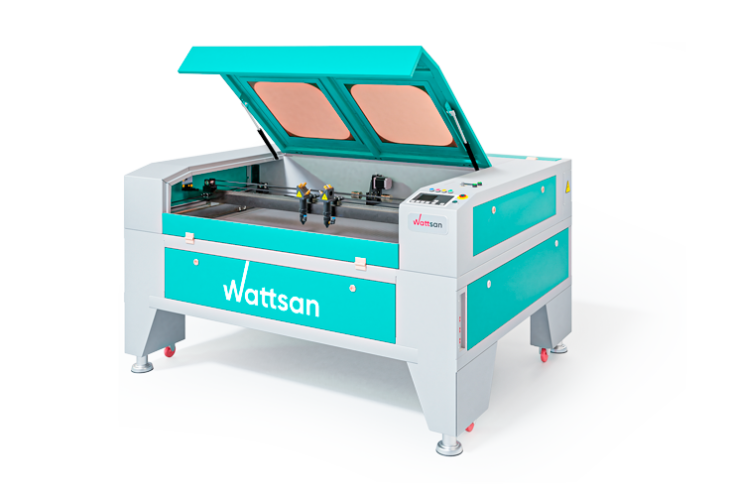 Превью 1 к Лазерный станок WATTSAN 1310 Duos LT Подъёмный стол 100 Вт Lasea F4