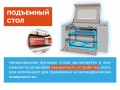 превью 30 к Лазерный станок WATTSAN 1610 LT — Подъёмный стол 110 Вт Lasea F4
