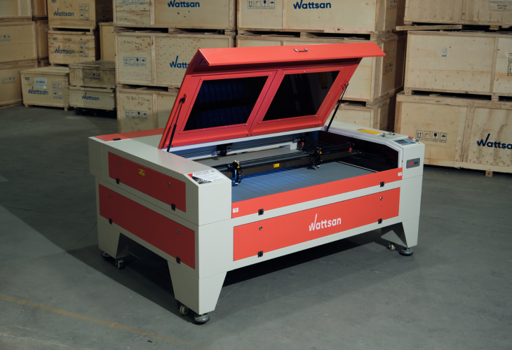 Превью 2 к Лазерный станок с ЧПУ WATTSAN 1610 Duos ST Статичный стол 110 Вт Reci W4