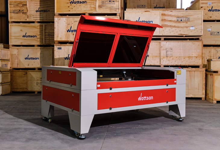 Превью 2 к Лазерный станок WATTSAN 1610 Duos LT Подъёмный стол 110 Вт Lasea F4