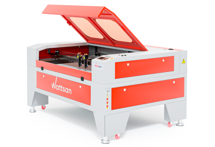 Превью 1 к Лазерный станок WATTSAN 1610 Duos LT Подъёмный стол 110 Вт Reci W4