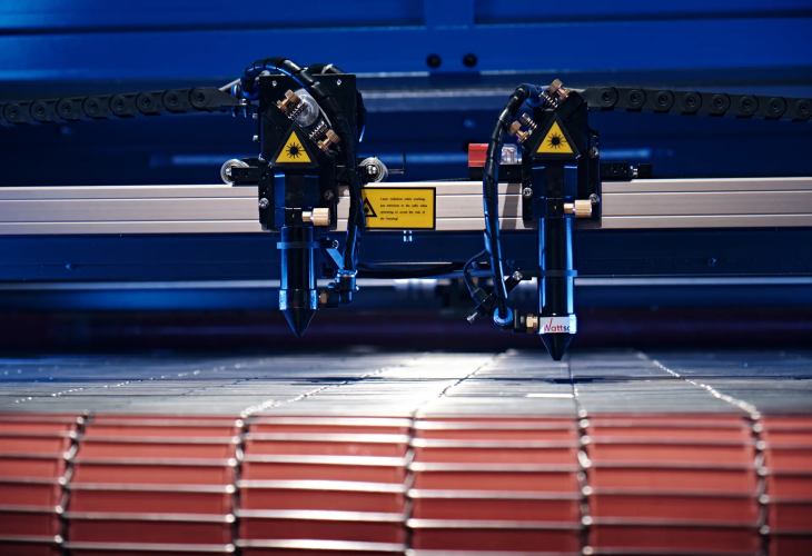 Превью 3 к Лазерный станок WATTSAN 1610 Duos conveyer 110 Вт Reci W4