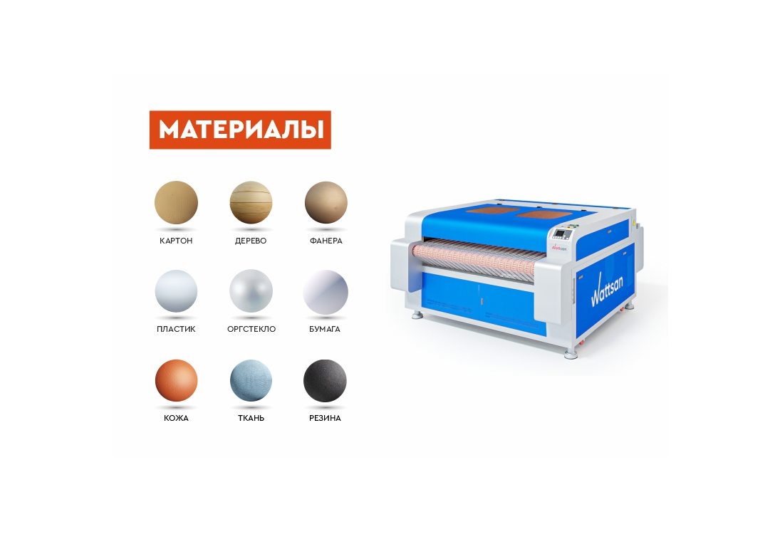 Превью 9 к Лазерный станок Wattsan 1610 conveyer 100 Вт Lasea F4