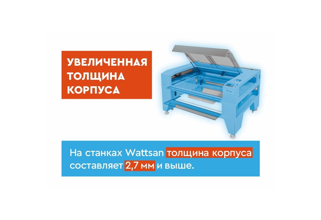 Превью 15 к Лазерный станок Wattsan 1610 conveyer 120 Вт Lasea F4