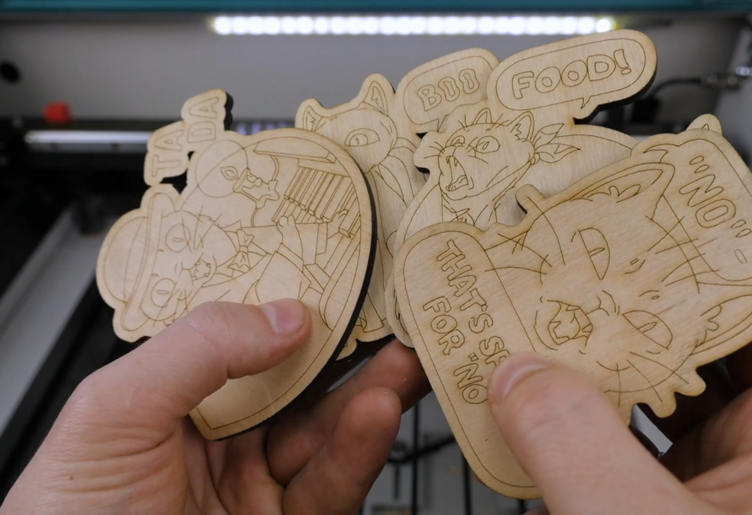 Превью 24 к Лазерный станок WATTSAN 1610 CAM CONVEYER 120 Вт Lasea F4