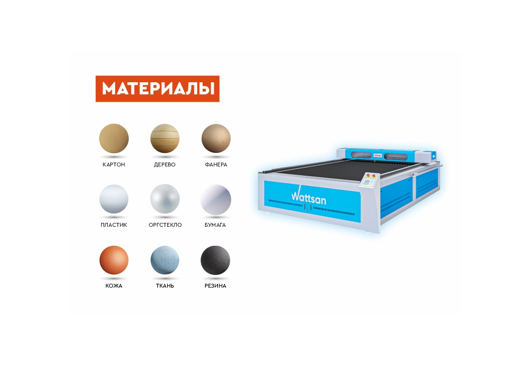 Превью 15 к Лазерный станок WATTSAN 2030 Flat Bed 130 Вт Lasea F6