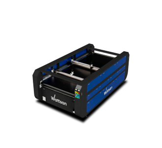 Лазерный станок с двумя порталами Wattsan 1820 Conveyor PRO Dual для раскроя ткани