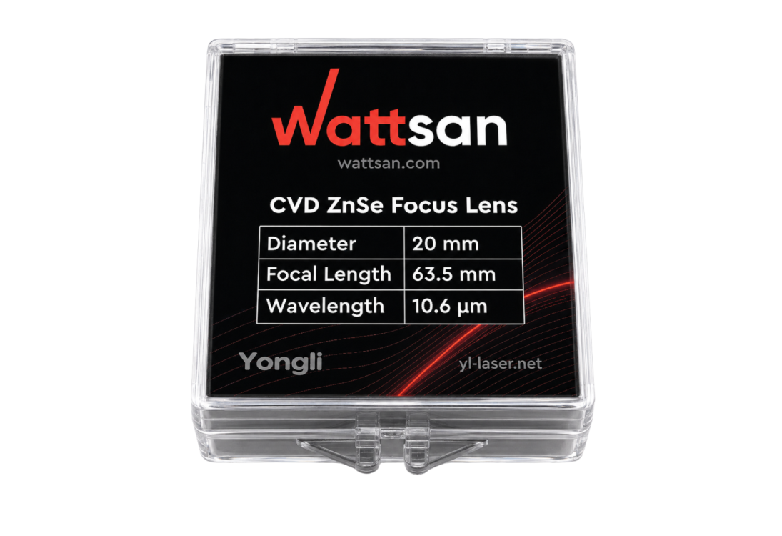 Превью 2 к Фокусирующая линза для лазерного станка CO2 Wattsan D20 F63,5