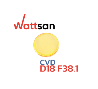 Фокусирующая линза для лазерного станка CO2 Wattsan D18 F38,1