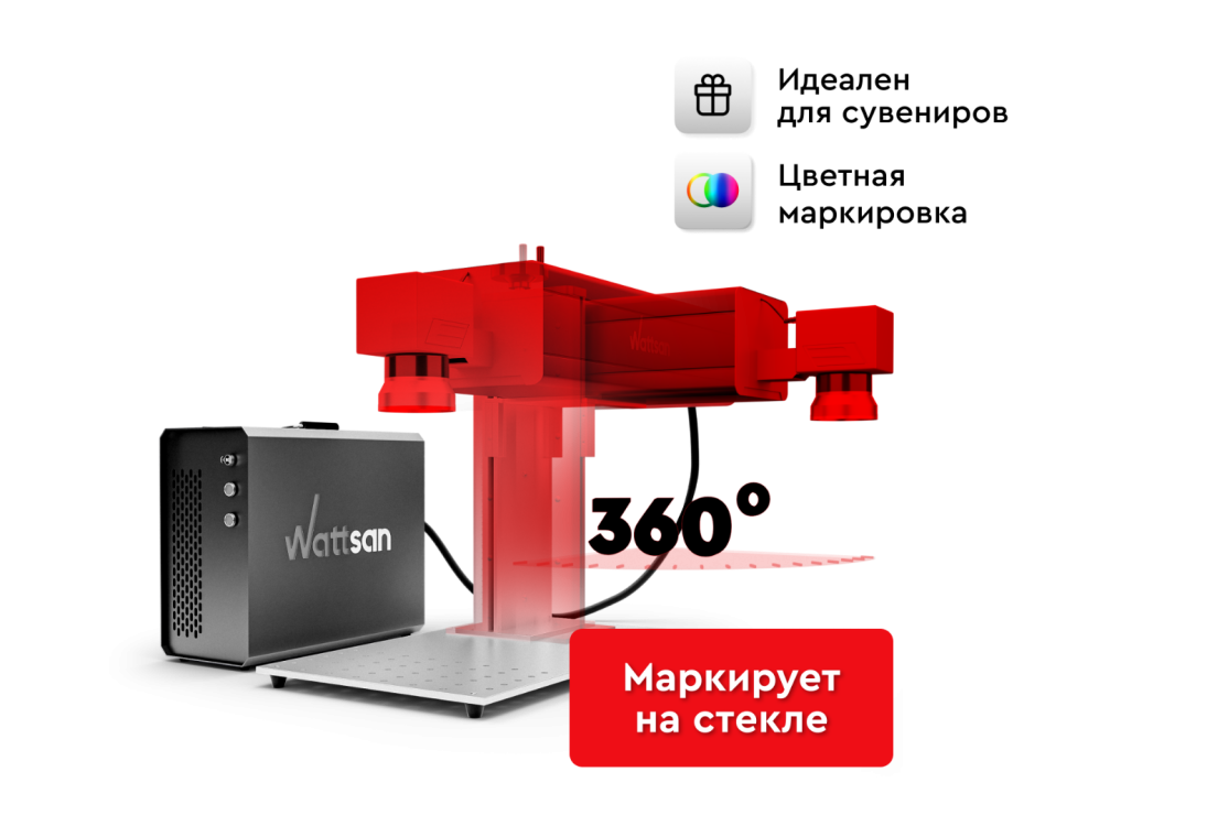 Превью 1 к Ультрафиолетовый лазерный маркер Wattsan UV TT