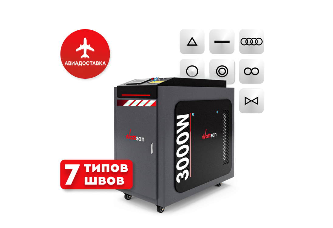 Превью 1 к Ручная лазерная сварка <br>4 в 1 Wattsan G2 3000 Вт
