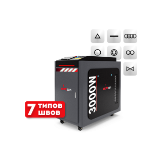 Ручная лазерная сварка <br>4 в 1 Wattsan G2D 3000 Вт