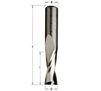 Фреза спиральная монолитная 16x35x90 Z=2 S=16 RH