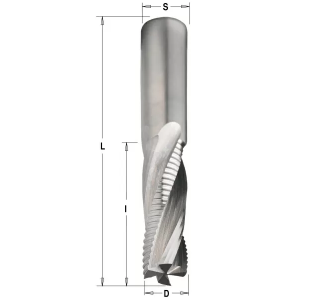 Фреза спиральная монолитная 16x55x110 Z=4 S=16 RH