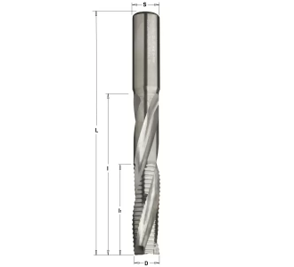 Фреза спиральная монолитная 14x125x170 Z=3R S=14 RH